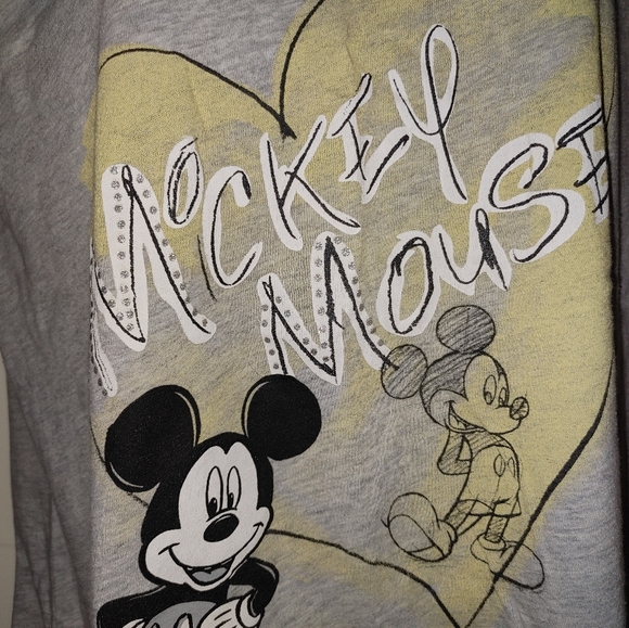 Disney Mickey Mouse Short Sleeve Pajama Top - Picture 6 of 12